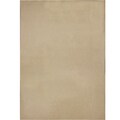 Hand-tufted Printed Solid Beige Rug