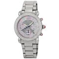 JBW Women's 'Victory' Stainless Steel Diamond Chronograph Watch