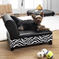 Enchanted Home Pet Zebra Storage Bed
