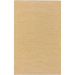 For sale Hand-crafted Solid Beige Casual Majestic Wool Rug (12' x 15')