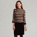 Calvin Klein Women's Striped Sweater Dress