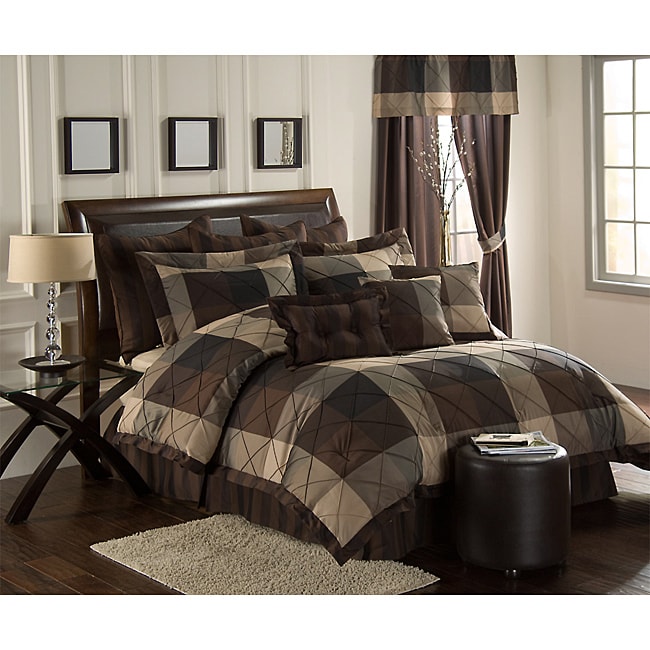 VCNY Carlton 10piece Oversized Queen Comforter Set 14210721