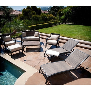 Low Price RST Outdoor Zen 7-piece Seating and Lounger Set