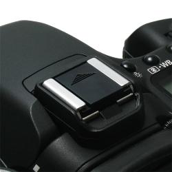 INSTEN Black Camera Flashlight Hot Shoe Cover