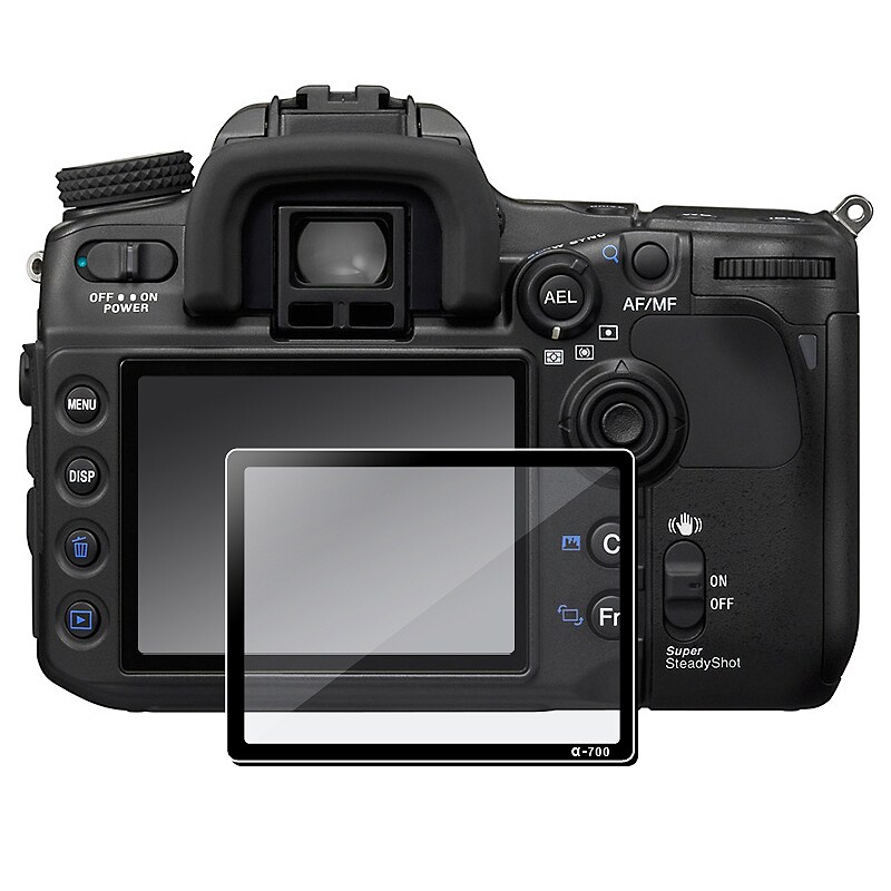 INSTEN LCD Screen Protector Glass for Sony Alpha DSLR A700