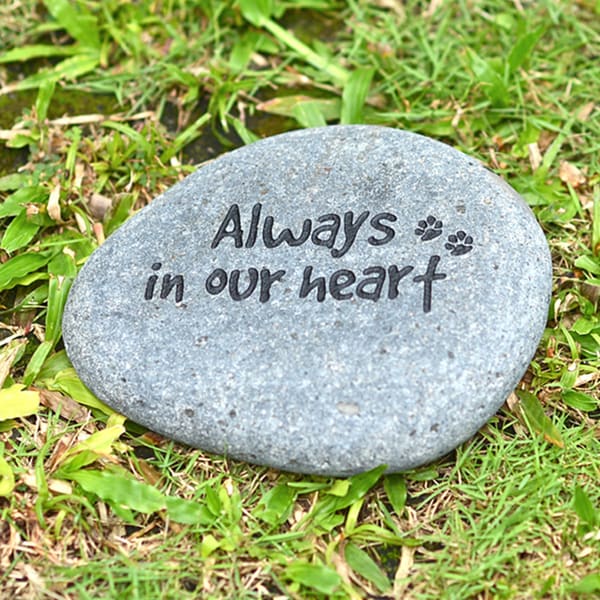 Always In Our Heart Pet Memorial Stone (Indonesia)
