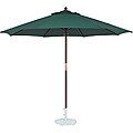 TropiShade 11-foot Wood Green Market Umbrella