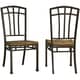 Home Styles Oak Hill Distressed Oak Dining Chairs (Set of 2)