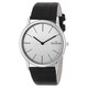 Skagen Men's Black Leather Strap Watch