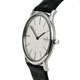 Skagen Men's Black Leather Strap Watch