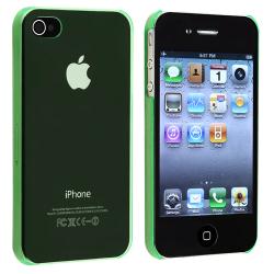 BasAcc Clear Green Slim-fit Snap-on Case for Apple iPhone 4/ 4S-Image