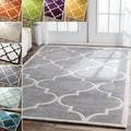 Handmade Luna Moroccan Trellis Rug (5' x 8')