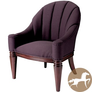 Christopher Knight Home Contemporary Antonio Purple Fabric Club Chair (37 x 30.5 x 29.39)