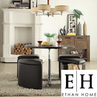 ETHAN HOME Bingley Adjustable Space Saver 5-piece Cocktail Dining Set