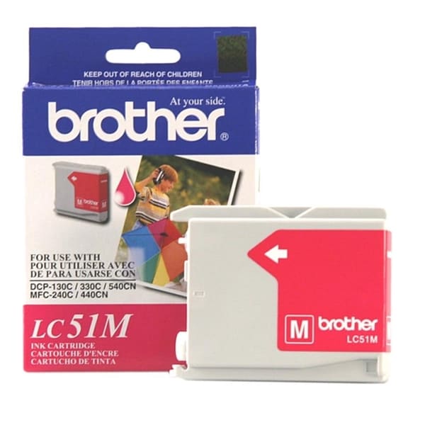 Brother Magenta Inkjet Cartridge For MFC-240C Multi-Function Printer