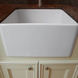 Highpoint Collection Fireclay 24-inch Kitchen Sink