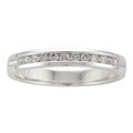 Sterling Silver 1/5 to 3/8ct TDW Diamond Wedding Band (H-I, I2)