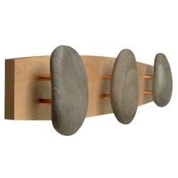 Triple Ash Natural Stone Hooks