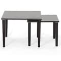 Shaffer Dark Brown Modern Nesting Tables