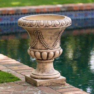 Christopher Knight Home Athenian 19-inch Light Brown Urn Planter