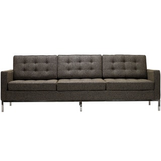###  Florence Style Oatmeal Wool Sofa