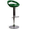 Bottle Opener Bar Stool in Green