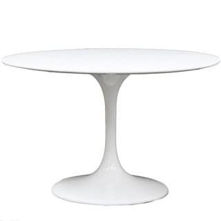 Eero Saarinen Style White 40-inch Tulip Dining Table