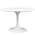 Eero Saarinen Style White 40-inch Tulip Dining Table