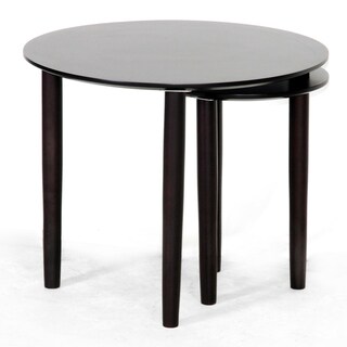 Trevino Dark Brown Modern Nesting Table