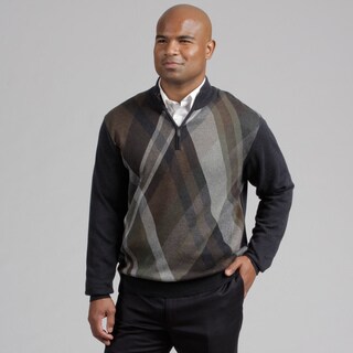 Alex Cannon Men's Quarter Zip Sweater