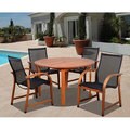 Cosmopolitan 5-piece Round Dining Set