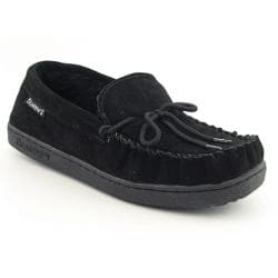 Bearpaw Men's Moc II Black Slippers