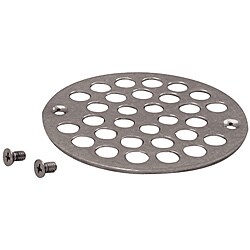 Belle Foret Satin Nickel Shower Strainer with Screws