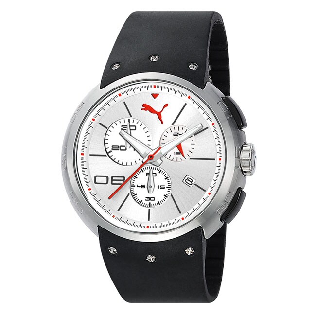 Puma Men's PU102671003 Hero Silver and White Watch