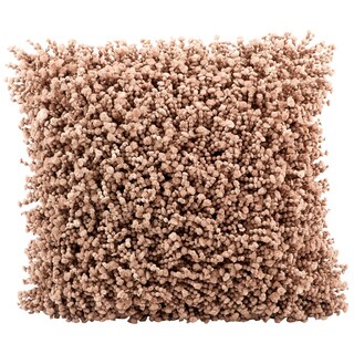 Nourison Caramel Shag Decorative Pillow