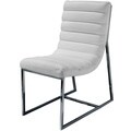 Christopher Knight Home Parisian White Leather Dining Chair