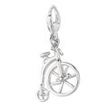 Sterling Silver Old Style Bicycle Charm