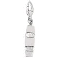 Sterling Silver Wakeboard Charm