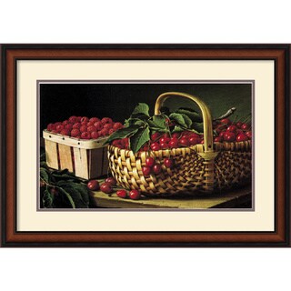 L.W. Prentice 'Still Life with Berries' Framed Art Print