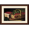 L.W. Prentice 'Still Life with Berries' Framed Art Print