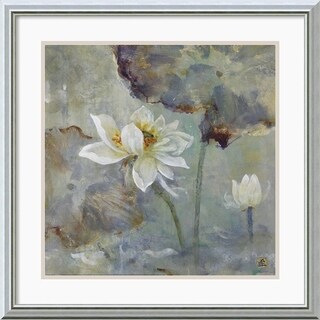 Mei 'Water Lily I' Framed Art Print