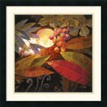 Jung K. An 'Tropical Leaves and Moon II' Framed Art Print