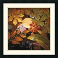 Jung K. An 'Tropical Leaves and Moon I' Framed Art Print