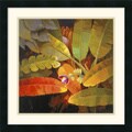 Jung K. An 'Tropical Leaves II' Framed Art Print