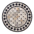 Home Styles Tan/Black Marble Tile Top Bistro Table
