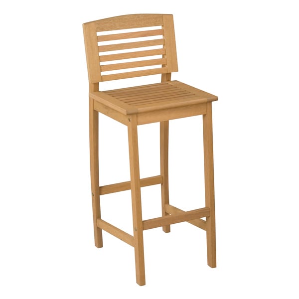 Hai Natural Teak Outdoor Bar Stool Patio Furniture Garden 