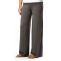 Tabeez Women's Plus Size Fold-over Palazzo Pants