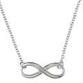 La Preciosa Sterling Silver Infinity 18-inch Necklace