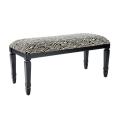 Mona Zebra-print Bench