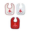 Boston Red Sox Baby Bibs (Set of 3)